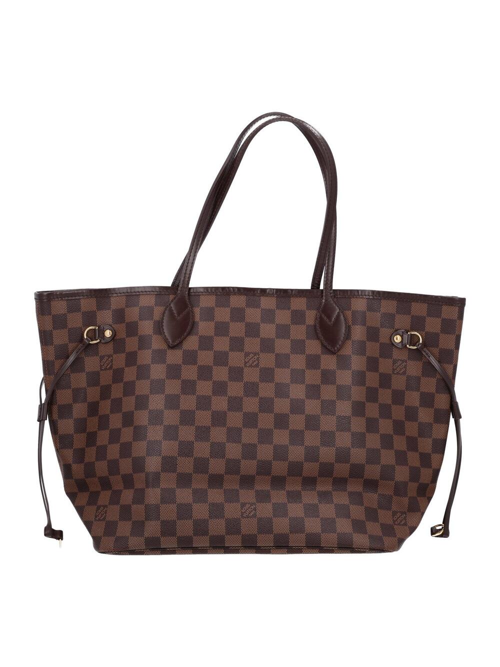 Louis Vuitton Damier Ebene Neverfull Mm #373282L14B